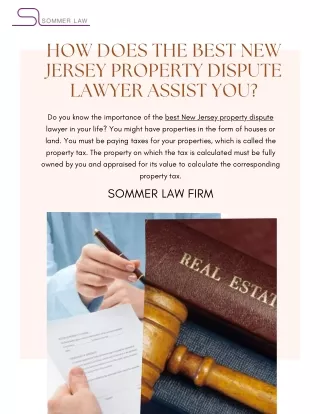 The Property Dispute Expert: Resolving Disputes in New Jersey