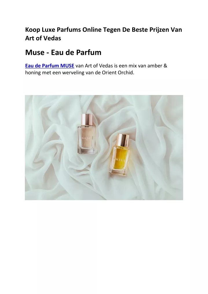 koop luxe parfums online tegen de beste prijzen