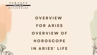 Aries  Daily Horoscopes
