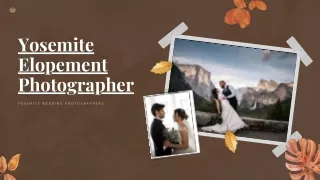 Yosemite elopement photographer