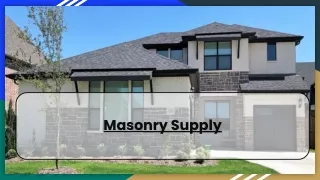 Masonry Supply