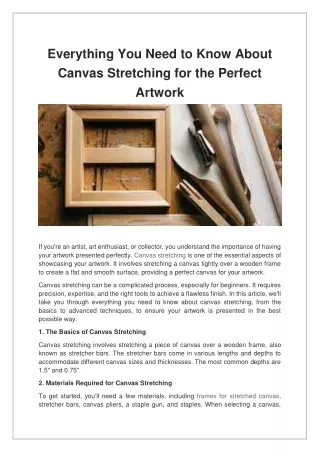everything you need to know about canvas