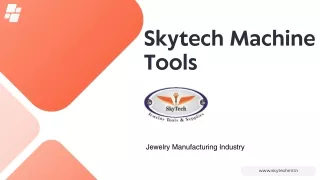 Skytech Machine Tools - Jewelry Making Tools - Jewelry Polishing Machine