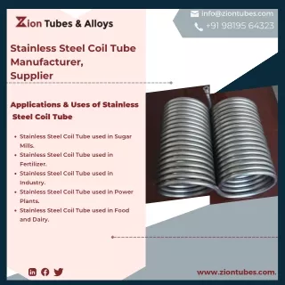 Inconel Seamless Tube | Duplex Stainless Steel tube | Alloy Steel Tubes - Zion T