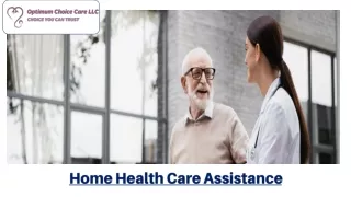 Home Health Care Assistance Services in Philadelphia For Your Loved One
