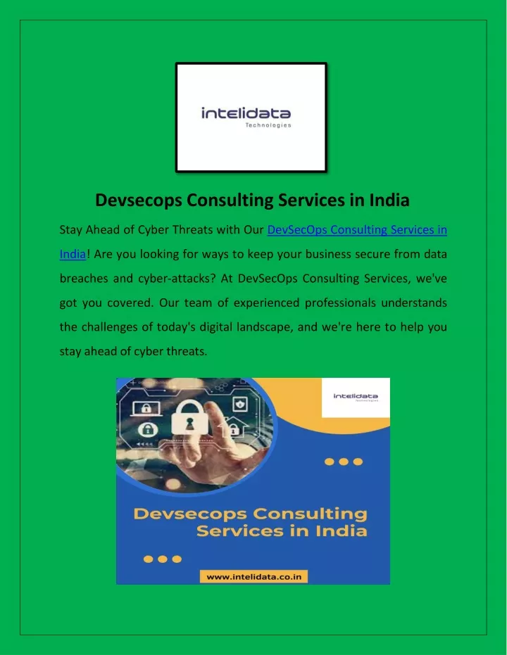 devsecops consulting services in india stay ahead