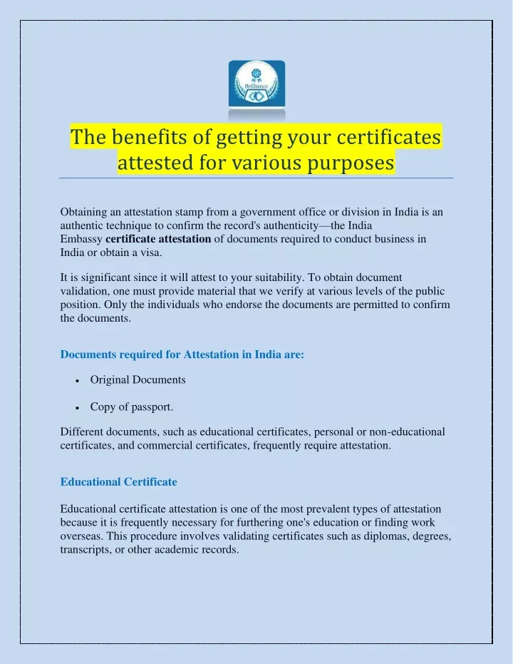 the benefits of getting your certificates