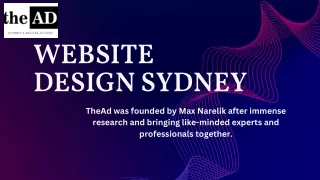 website design sydney thead was founded