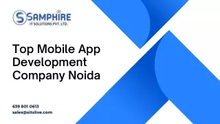 top mobile app development company noida