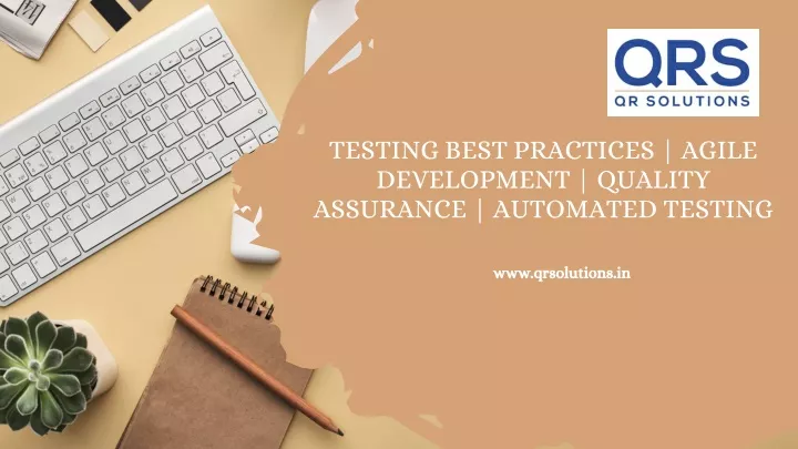 testing best practices agile development quality