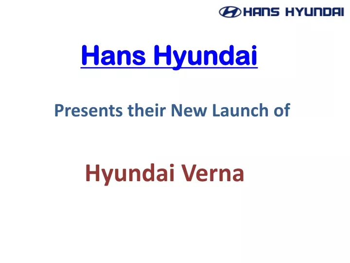 hans hyundai