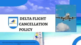 _Delta flight cancellation policy PPT