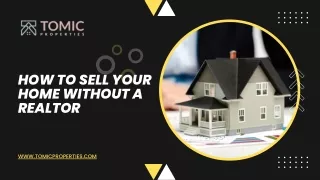 How to Sell Your Home Without a Realtor