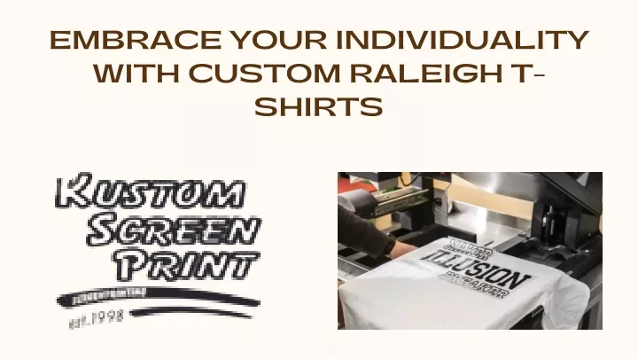 embrace your individuality with custom raleigh