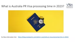 what is australia pr visa processing time in 2023
