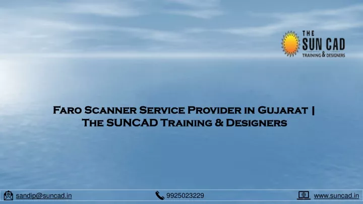 faro faro scanner service provider in gujarat