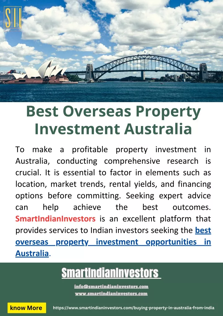 best overseas property investment australia