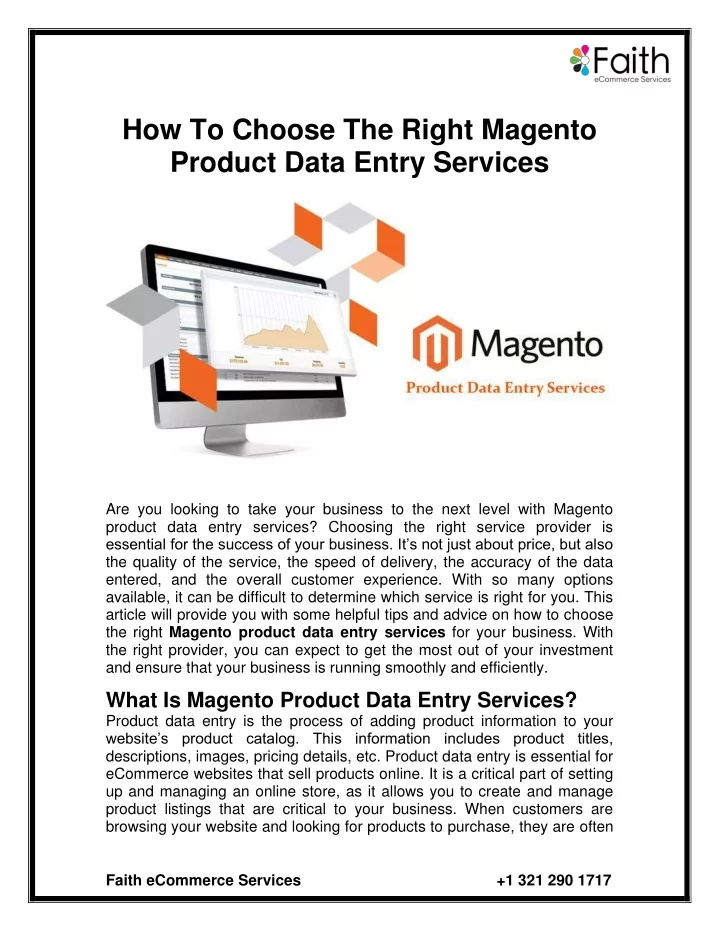 how to choose the right magento product data