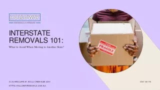 Interstate Removals 101 What to Avoid When Moving to Another State