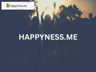 Happyness- Exploring the Key Drivers of Workplace Happiness