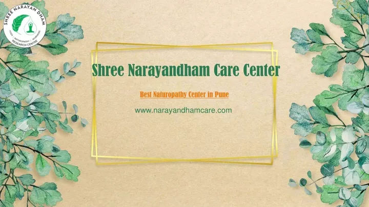 shree narayandham care center