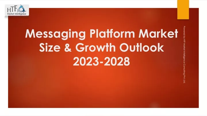 messaging platform market size growth outlook 2023 2028