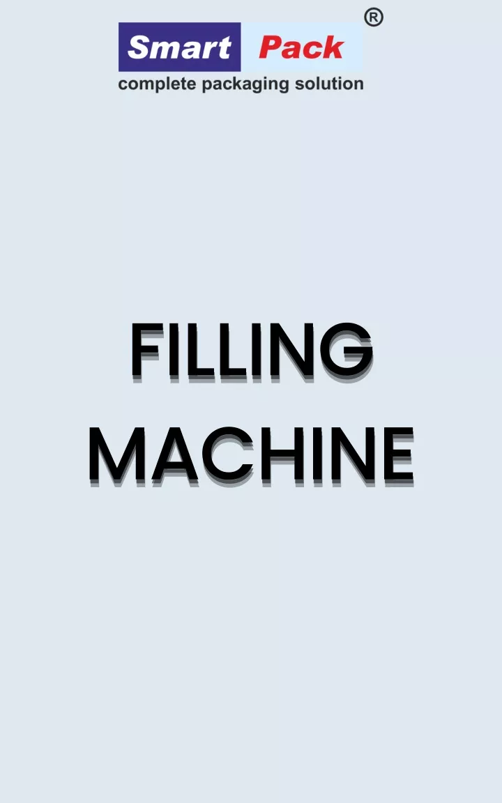 filling machine