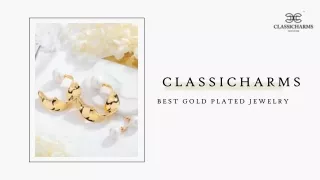 Shop High-Quality Gold Plated Earrings from Classicharms