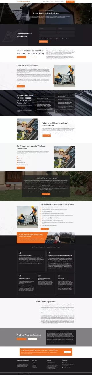 The Best Roof Restoration Company in Sydney