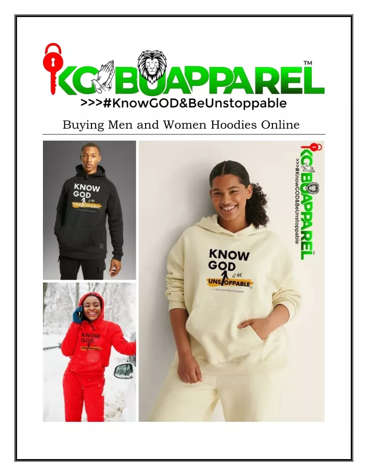 buying men and women hoodies online