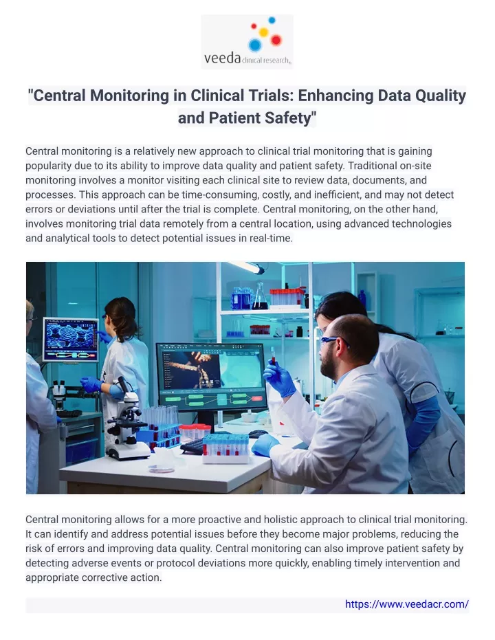 central monitoring in clinical trials enhancing