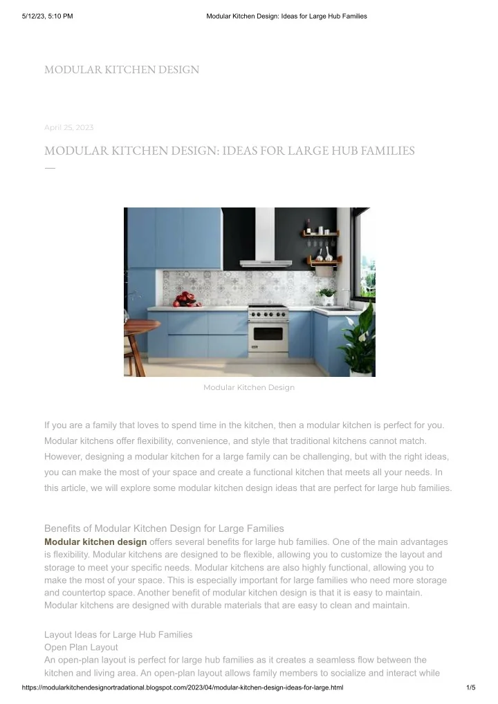 PPT - Modular Kitchen Design in Gurgaon | Regalo Kitchens PowerPoint ...