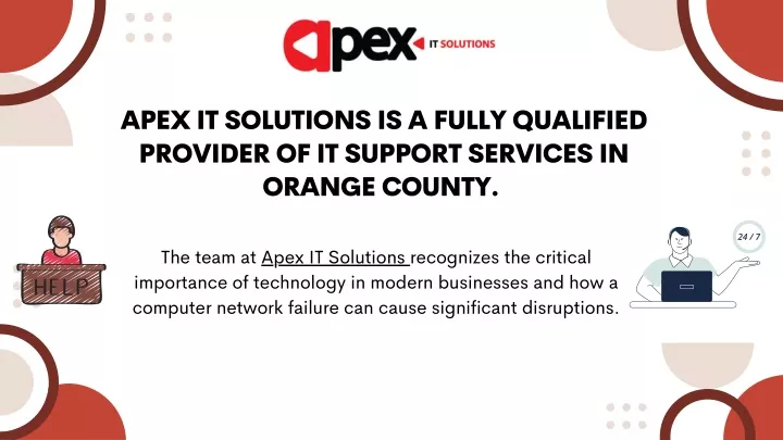 apex it solutions is a fully qualified provider