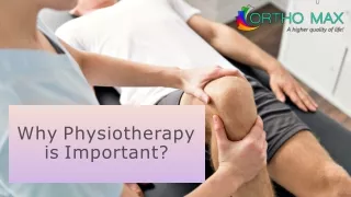 why physiotherapy is important