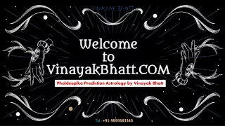 Phaldeepika Prediction Astrology by Vinayak Bhatt