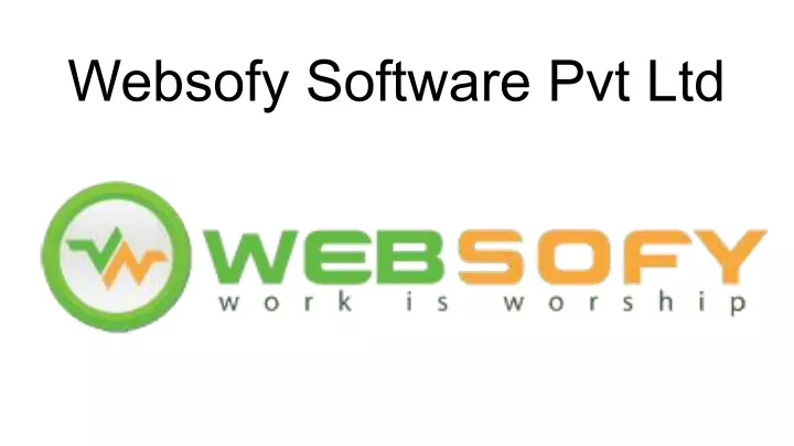 websofy software pvt ltd