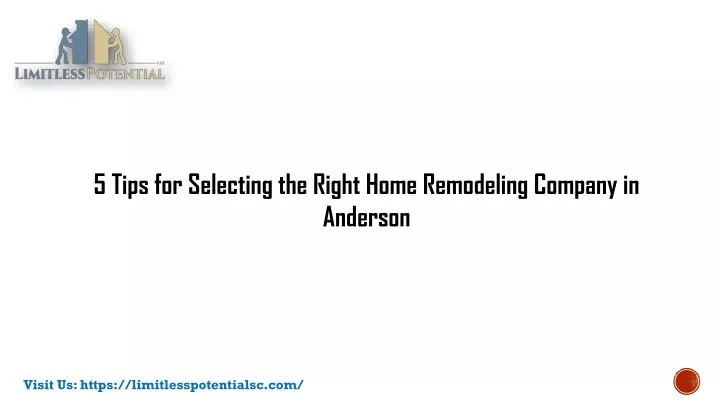 5 tips for selecting the right home remodeling