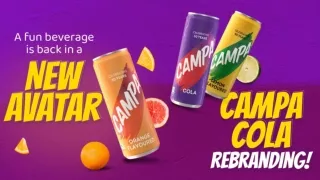 A Fun Beverage Is Back In A New Avatar: Campa Cola Rebranding