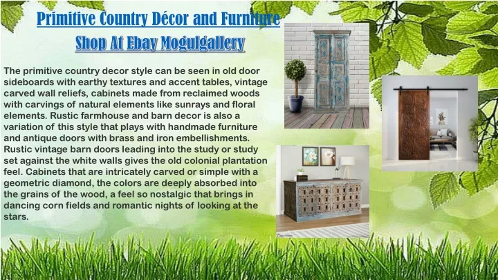 primitive country d cor and furniture