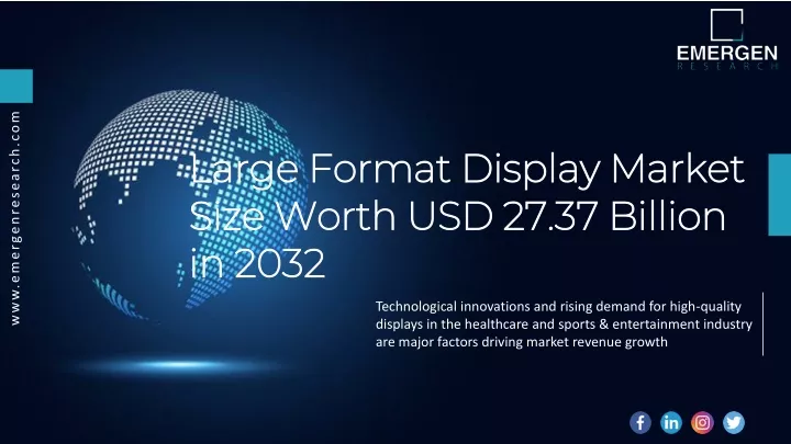 large format display market size worth