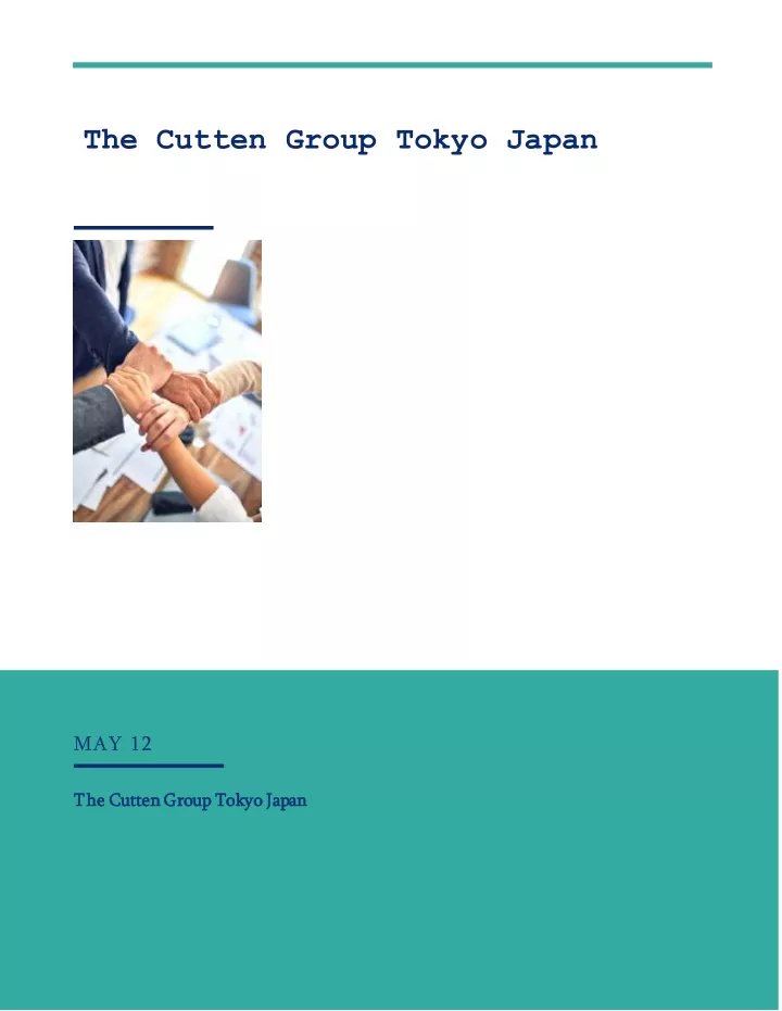 the cutten group tokyo japan