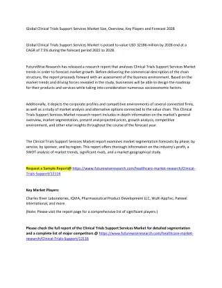 global clinical trials support services market