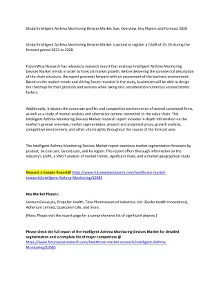 global intelligent asthma monitoring devices
