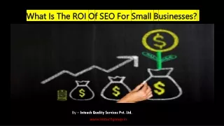 What is the ROI of SEO for small businesses