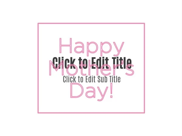 click to edit title click to edit sub title