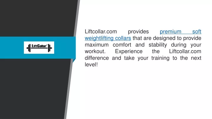 liftcollar com provides premium soft