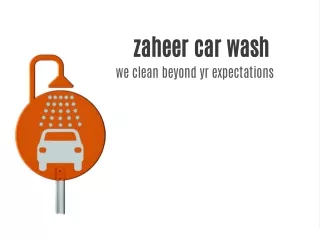 zaheer car wash