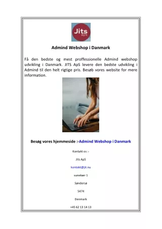 admind webshop i danmark