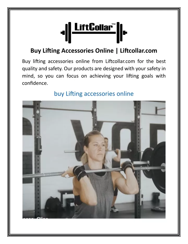 buy lifting accessories online liftcollar com