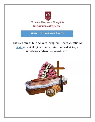 sicrie  Funerare-ieftin.ro